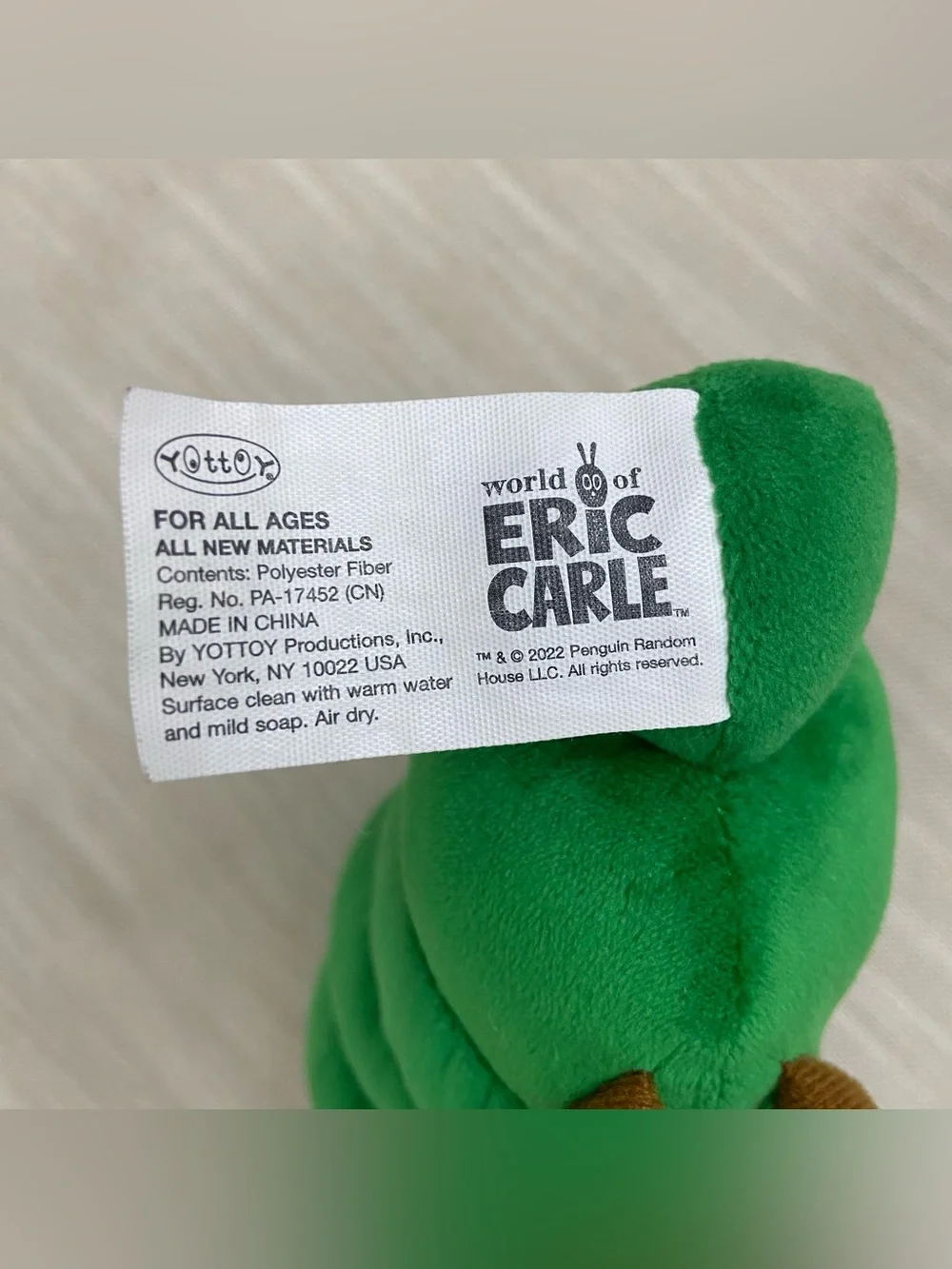 The Very Hungry Caterpillar Plush World of Eric Carle Kohls Cares  14
